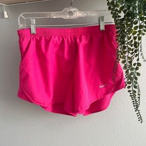 Pink Nike Running Shorts